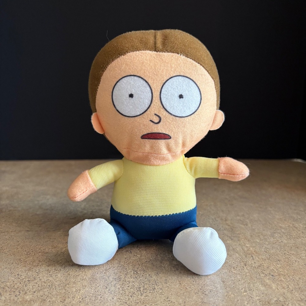 Rick and Morty Plush Toy 6" Morty Adult Swim Cartoon Network 2022